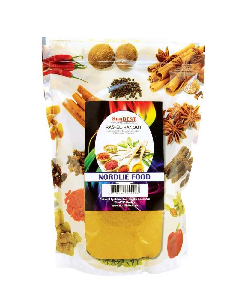 Ras El Hanout krydderiblanding 750g - Sunbest Ras El Hanout krydderiblanding 750g - Sunbest