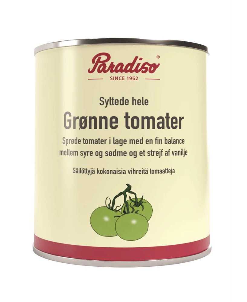 Søde Syltede Grønne Tomater 2,90 kg - Paradiso