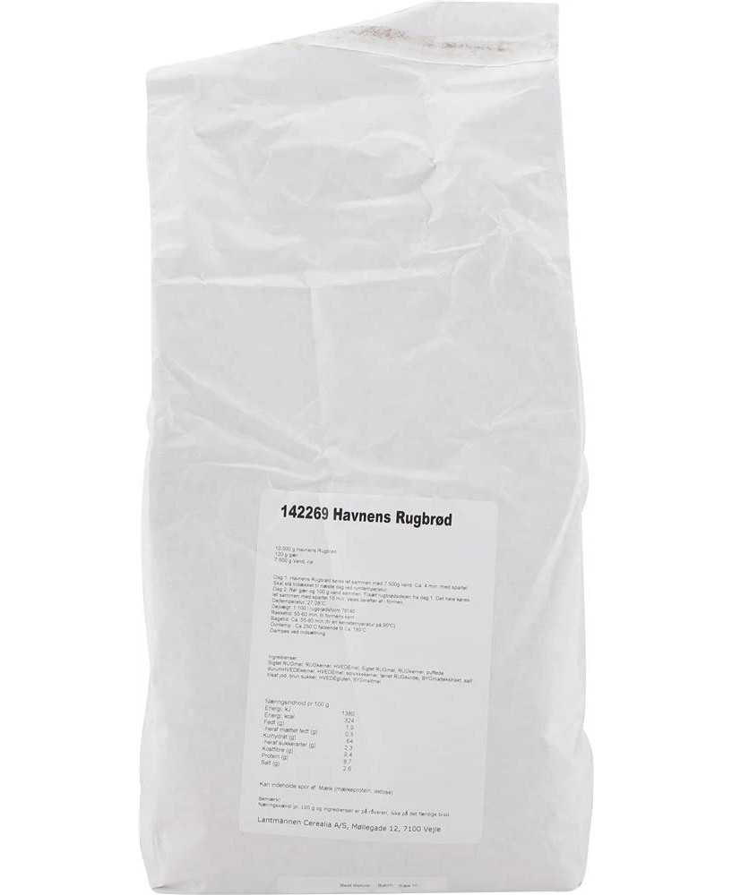 Havnens Rugbrødsblanding 10 kg. - Havnemøllerne Havnens Rugbrødsblanding 10 kg. - Havnemøllerne