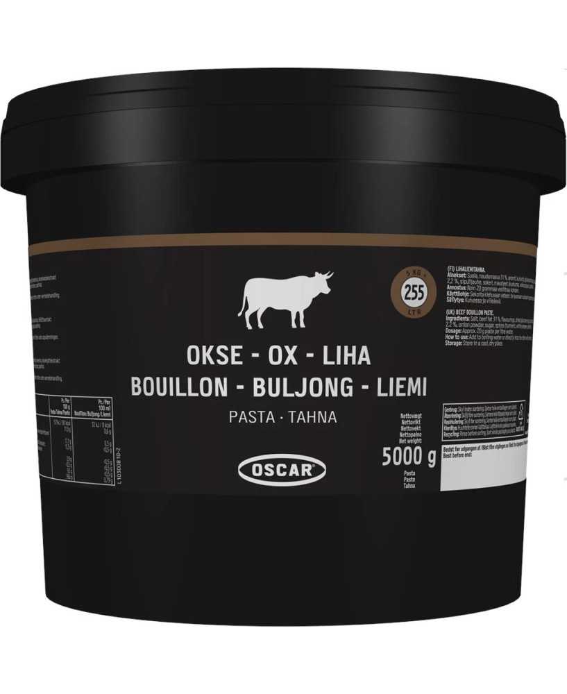 Oksebouillon pasta 5 kg. - Oscar