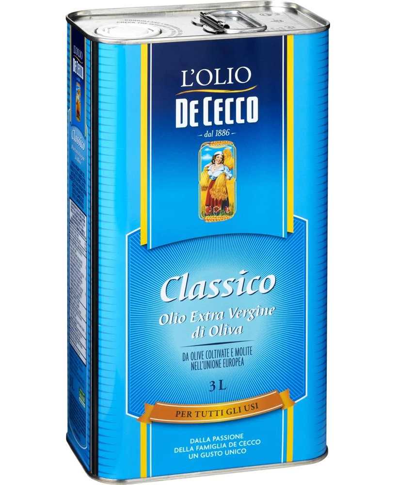 De Cecco Ekstra jomfruolivenolie 3L - Italiensk De Cecco Ekstra jomfruolivenolie 3L - Italiensk