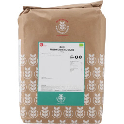 Fuldkorns Rugmel Uno Økologisk 10 kg. - Havnemøllerne