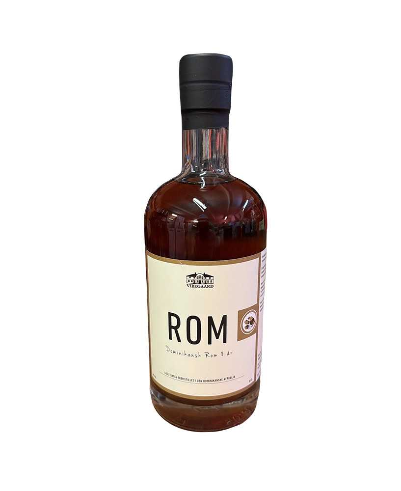 Rom 8 Års Dominikansk Small Batch 0,5L - Vibegaard Rom 8 Års Dominikansk Small Batch 0,5L - Vibegaard