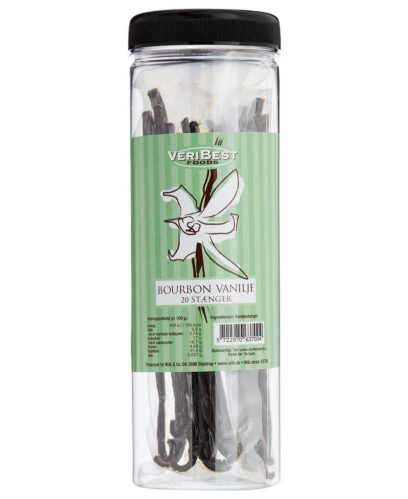 Bourbon vaniljestang 20 x 4g - Veribest Bourbon vaniljestang 20 x 4g - Veribest