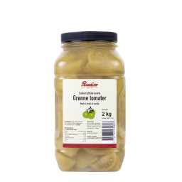 Grønne Tomater Sukkersyltede Kvarte 2 kg. - Paradiso