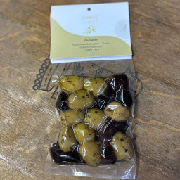 Snack Oliven Mix m. Krydderier Økologisk uden Sten 100g