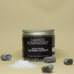 Ekstra Salmiak Lakrids 120g “HAGGA” - Lakrids Kompagneit