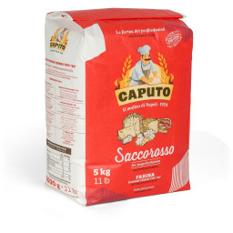 Caputo Saccorosso Rød Pizzamel 5 kg. - Tipo 00 Hvedemel