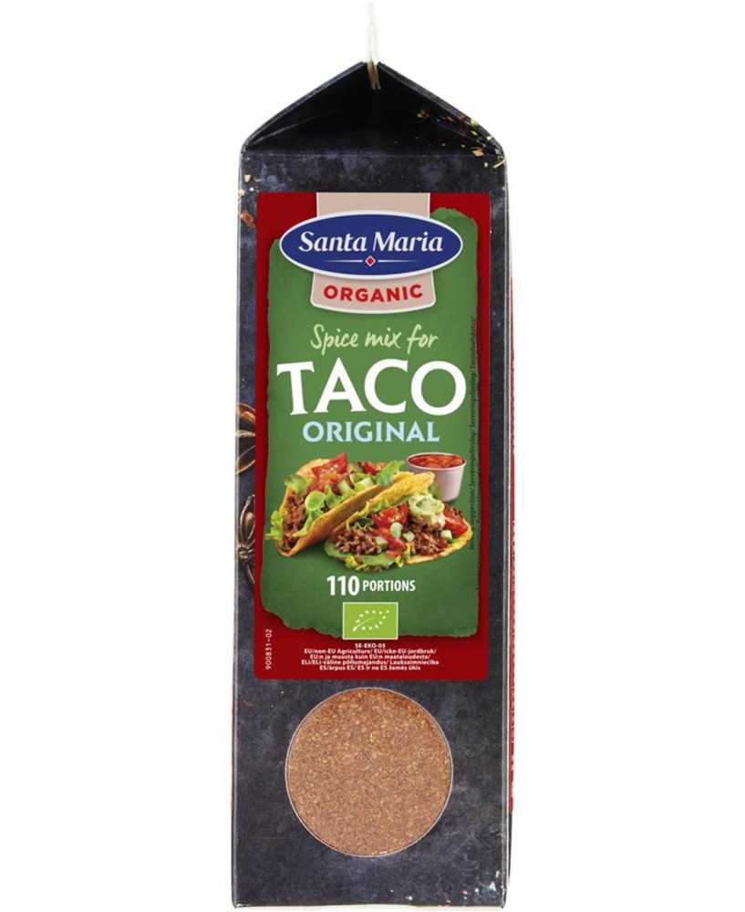 Taco Krydderiblanding Økologisk 616g - Santa Maria Taco Krydderiblanding Økologisk 616g - Santa Maria