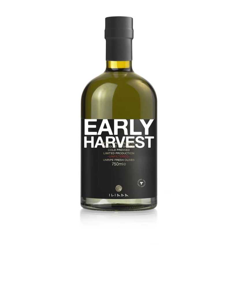 Ekstra jomfruolivenolie Early Harvest EXVOO 75cl - Iliada Ekstra jomfruolivenolie Early Harvest EXVOO 75cl - Iliada