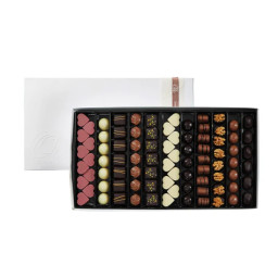 Fyldte Chokolader 160 stk. Receptions Æsken - Ole Chokolade
