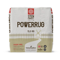 PowerRug Fuldkorn 12,5 kg. - Valsemøllen Naturaks