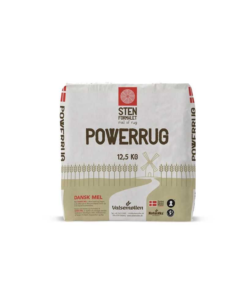 PowerRug Fuldkorn 12,5 kg. - Valsemøllen Naturaks PowerRug Fuldkorn 12,5 kg. - Valsemøllen Naturaks