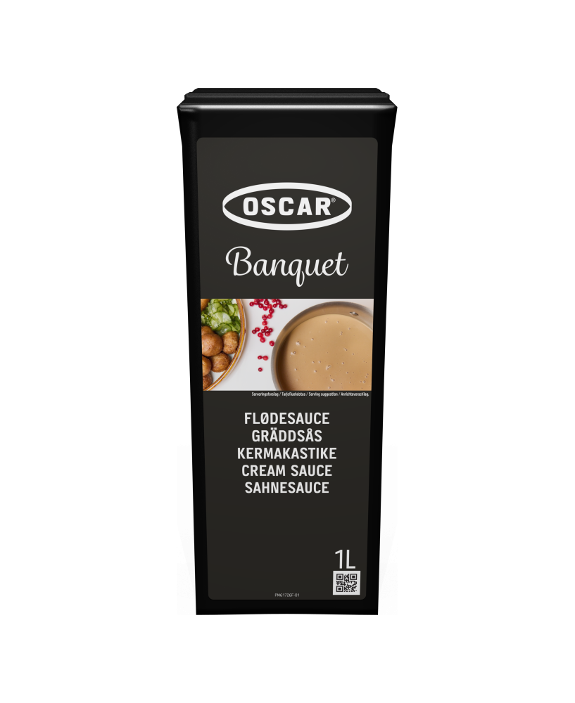 Oscar Banquet Flødesauce 1L - Den Nemme Sauce BF: 09.2026