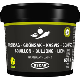 Grønsagsbouillon Granulat 600g - Oscar