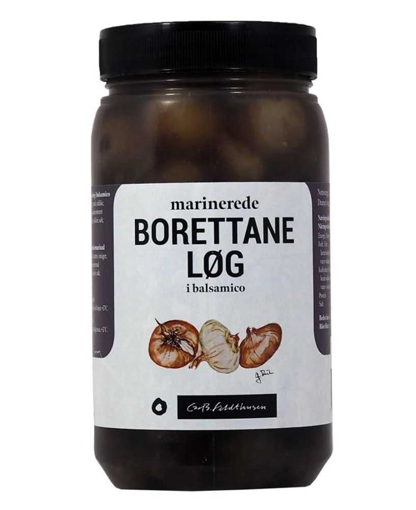 Borettane løg i balsamico 1,1 Kg. - Feldthusen Borettane løg i balsamico 1,1 Kg. - Feldthusen