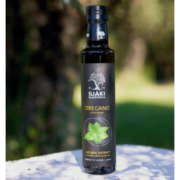 Græsk OreganoOlie JomfruOlivenolie naturlig Chili 250ml - ILIAKI