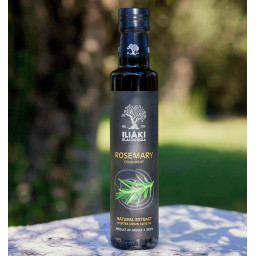 Græsk RosmarinOlie Ekstra JomfruOlivenolie naturlig Rosmarin 250ml - ILIAKI