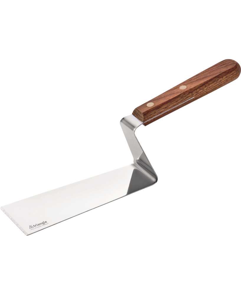 Grill palet med Valdnøddeskaft og Knæk 26 cm. - Triangle Solingen Grill palet med Valdnøddeskaft og Knæk 26 cm. - Triangle Solingen