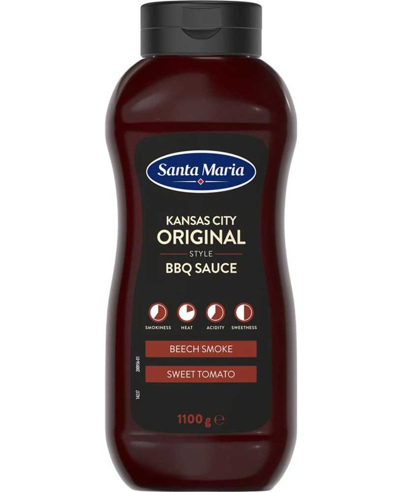 Barbecuesauce Kansas City Original Santa Maria 1,1 liter Barbecuesauce Kansas City Original Santa Maria 1,1 liter