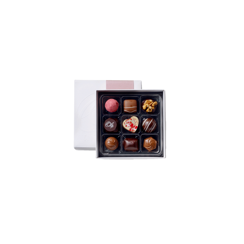 Chokoladeæske fra Ole Chokolade Chokoladeæske fra Ole Chokolade